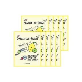 Sparkle-Me-Bright Brightening Lemon Lime Mask (10 Sheets)