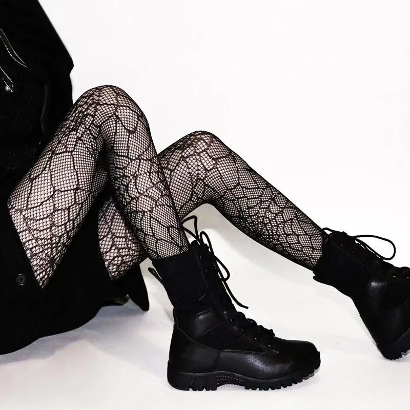 Spider Web Tights