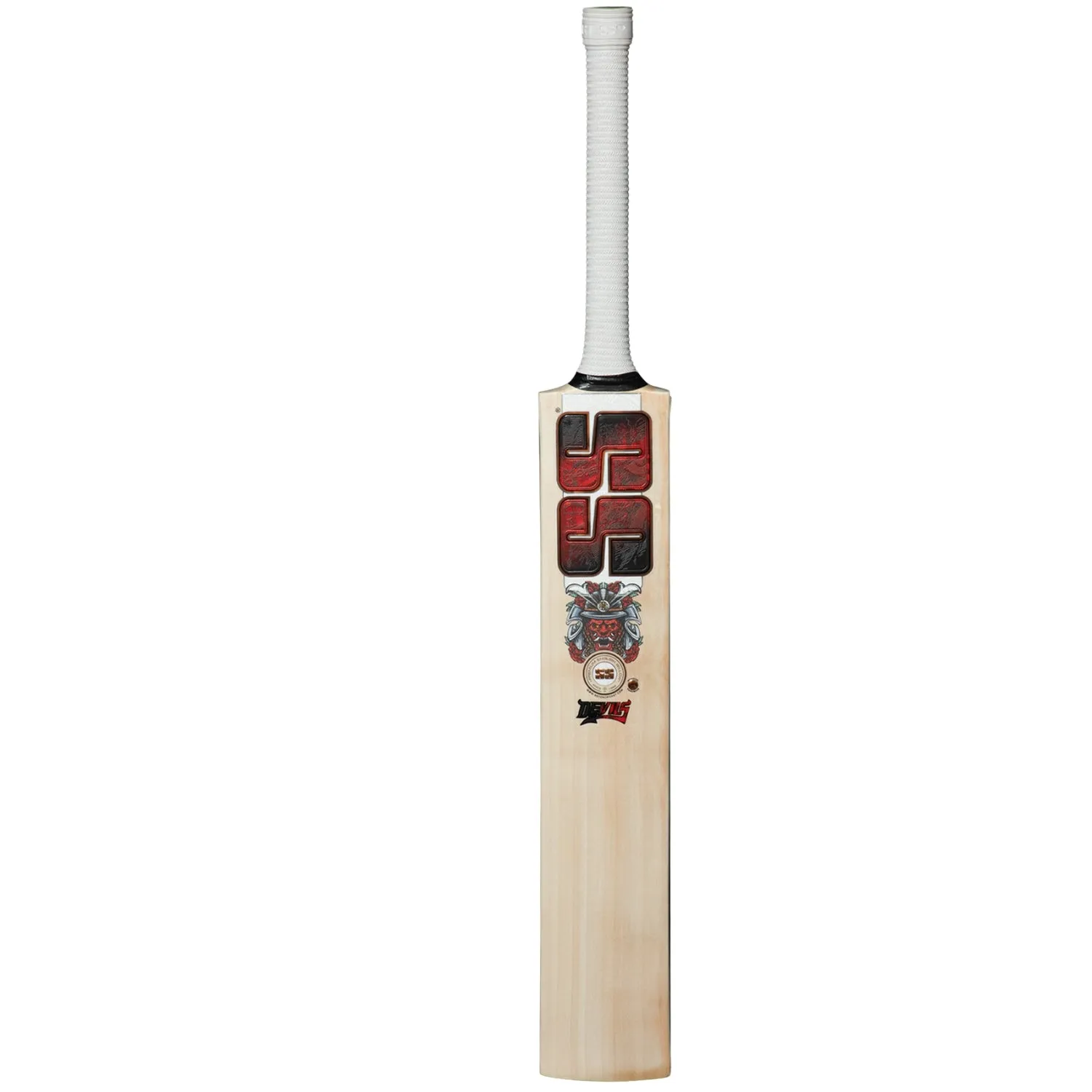 SS Cricket Bat Devils-Red English Willow - SH