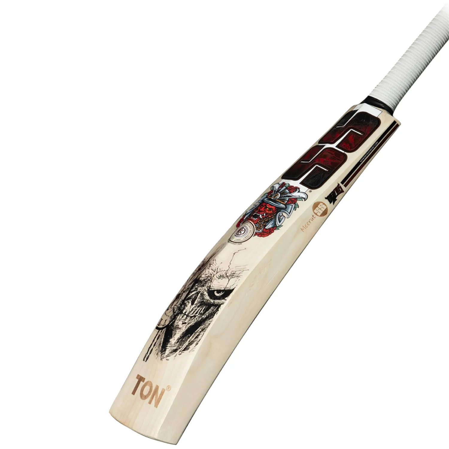 SS Cricket Bat Devils-Red English Willow - SH