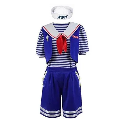 Stranger Things Steve Scoops Ahoy Cosplay Costume