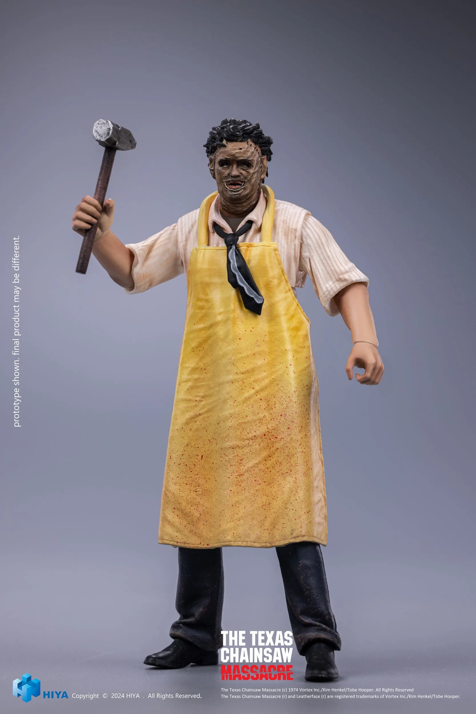 Texas Chainsaw Massacre (1974) Exquisite Mini Action Figure 1/18 LeatherFace - Killing Mask Standard Ver. 11 cm