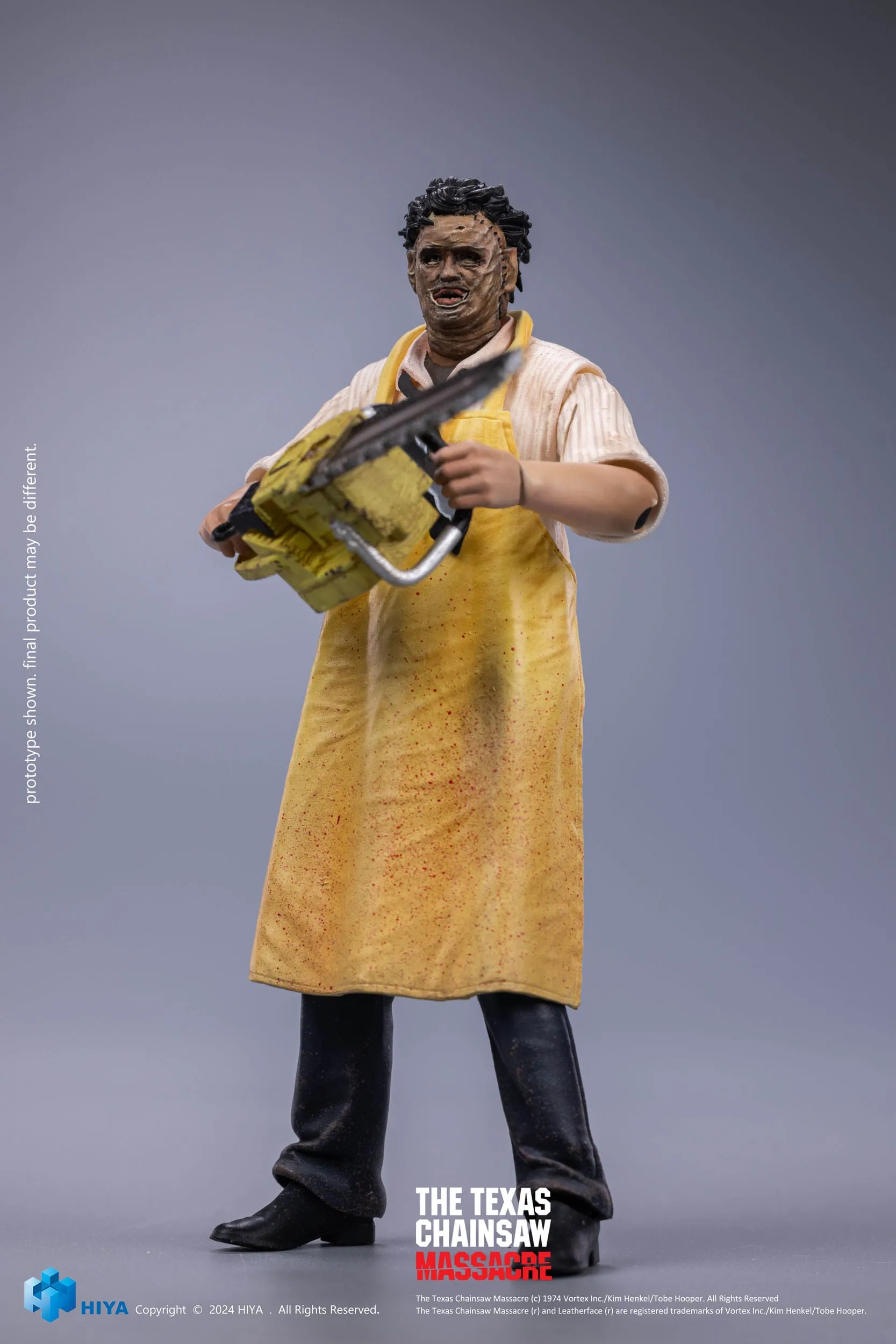 Texas Chainsaw Massacre (1974) Exquisite Mini Action Figure 1/18 LeatherFace - Killing Mask Standard Ver. 11 cm