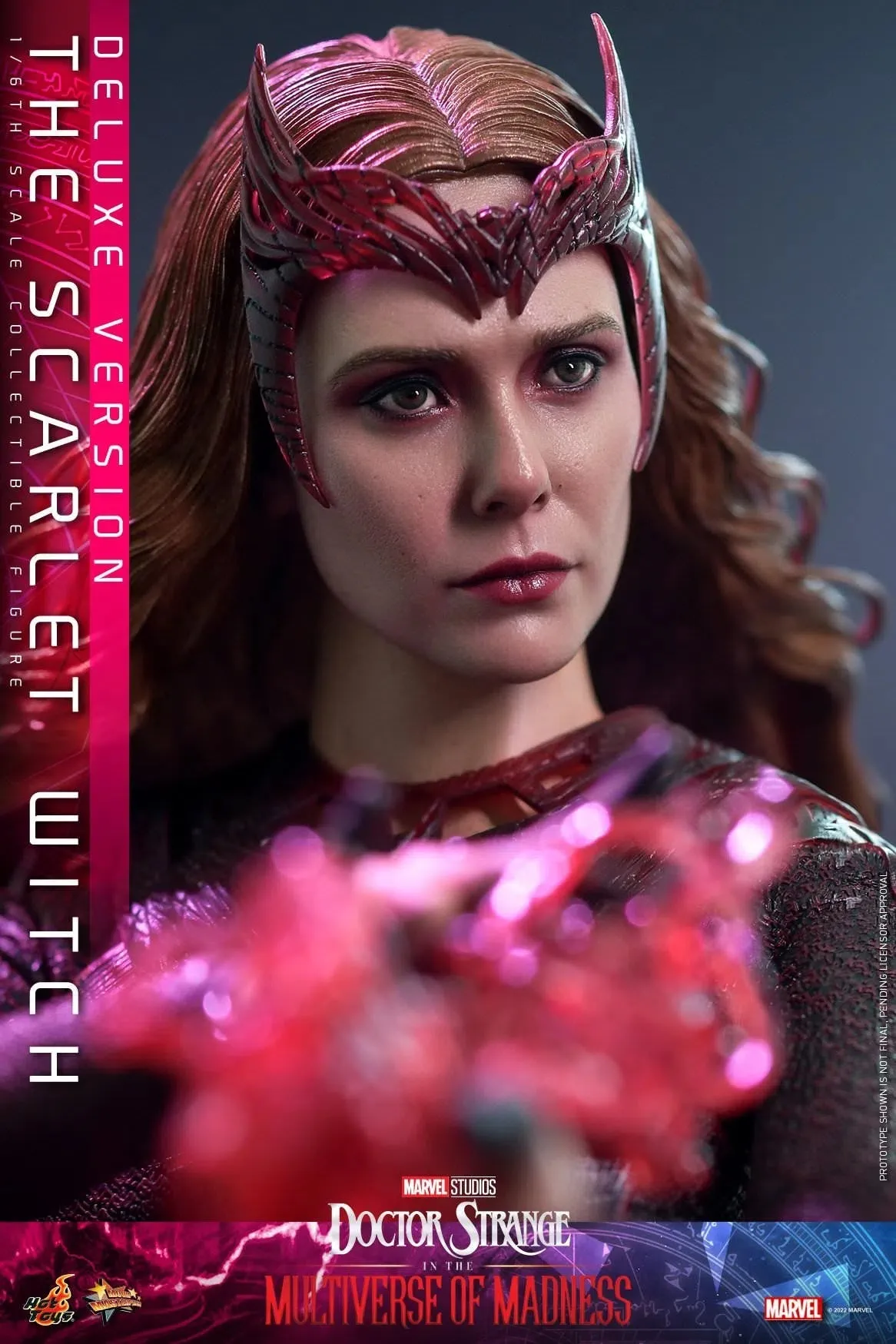 The Scarlet Witch: Deluxe: Multiverse Of Madness: Marvel: MMS653: Hot Toys