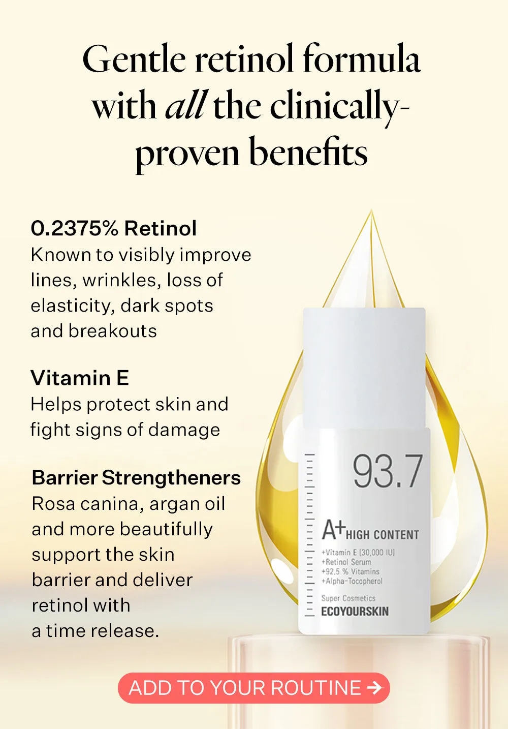 Vitamin A Retinol Serum