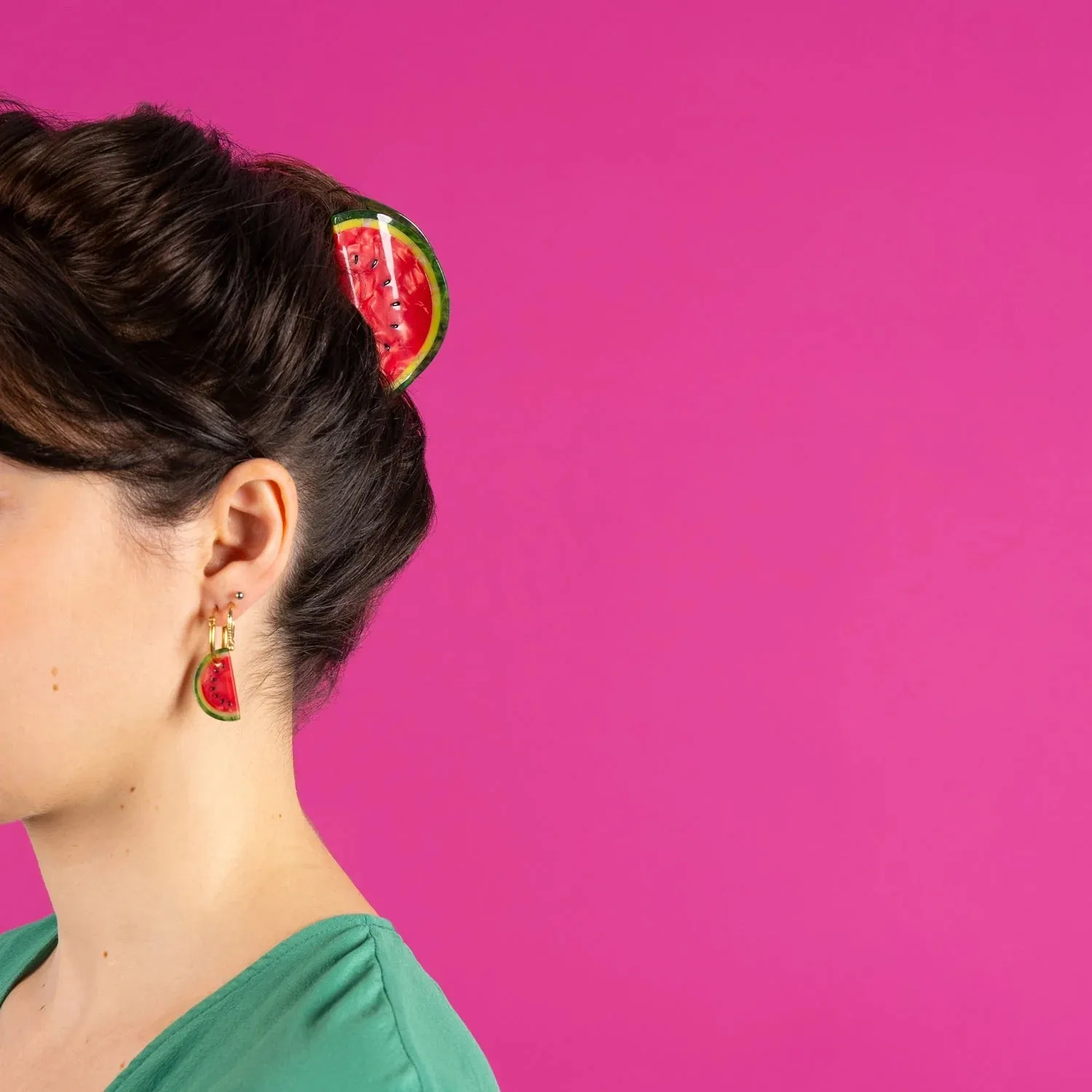 Watermelon Hair Clip