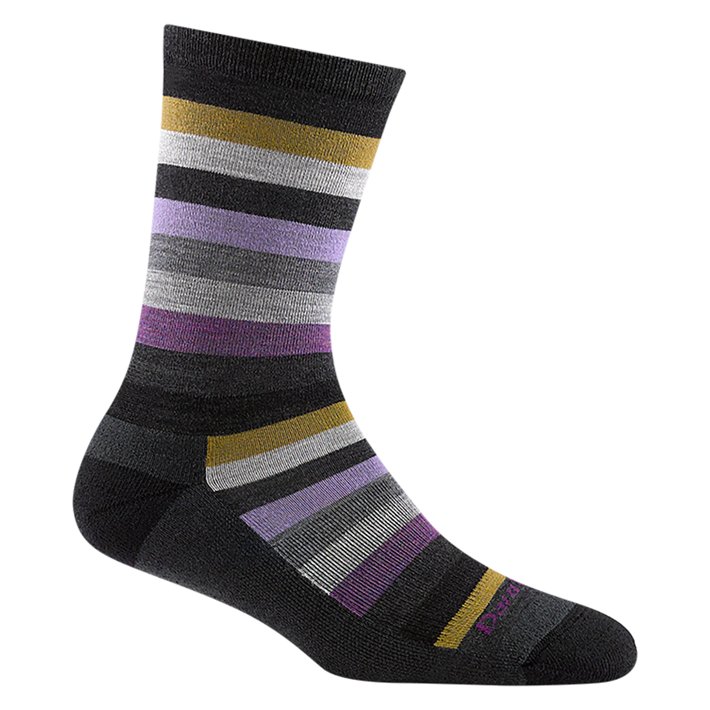 Women's Mystic Stripe Crew  Lightweight Lifestyle Sock